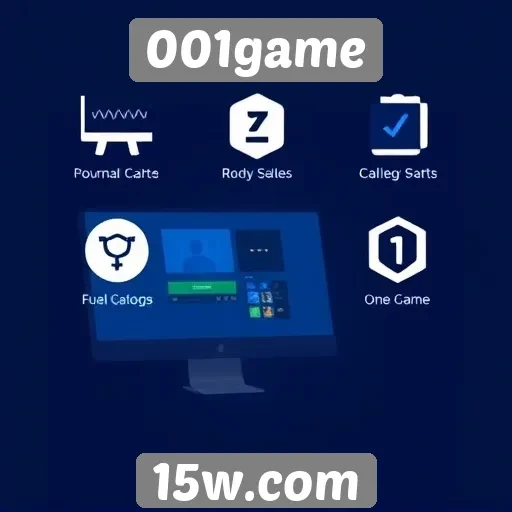 Análise das funcionalidades do site 001game